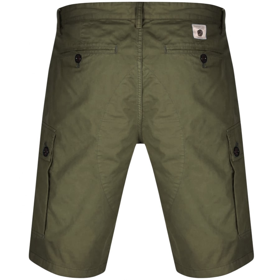 Alternative Image for ProductPretty Green Cargo Shorts Khaki2